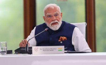 G7 शिखर सम्मेलन: प्रधानमंत्री मोदी ने वैश्विक एकजुटता और नई साझेदारियों पर दिया जोर
