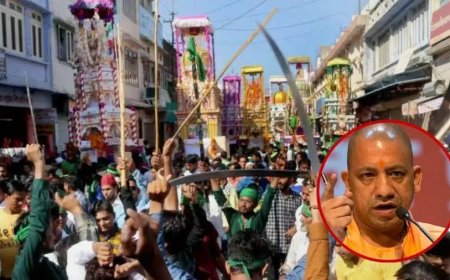 यूपी में मोहर्रम पर हथियार प्रदर्शन और डीजे बैन, सीएम योगी के सख्त निर्देश
