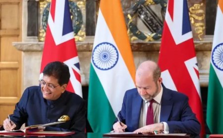भारत ब्रिटेन व्यापार समझौता: 15 जुलाई से 99 प्रतिशत भारतीय उत्पादों पर ड्यूटी खत्म