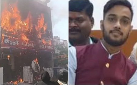 लखनऊ अग्निकांड: कानपुर के दो दोस्तों की जिंदा जलकर मौत, दादी की तेहरवीं से पहले उठी पोते की अर्थी