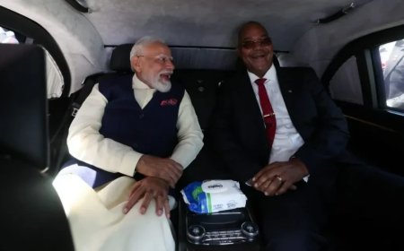 पीएम मोदी का सेशेल्स में भव्य स्वागत: राष्ट्रपति हर्मिनी के साथ दिखी कार डिप्लोमेसी
