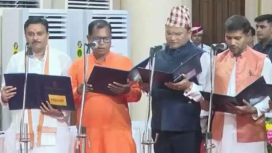 पश्चिम बंगाल में शुभेंदु कैबिनेट का विस्तार: 35 नए मंत्रियों ने ली शपथ