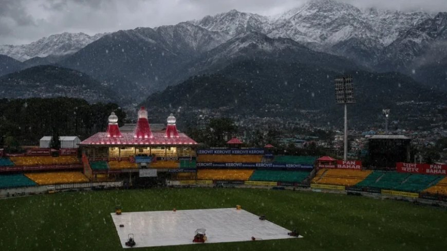 IND vs AFG: धर्मशाला में पहले वनडे पर बारिश का साया, मौसम विभाग ने जारी किया येलो अलर्ट