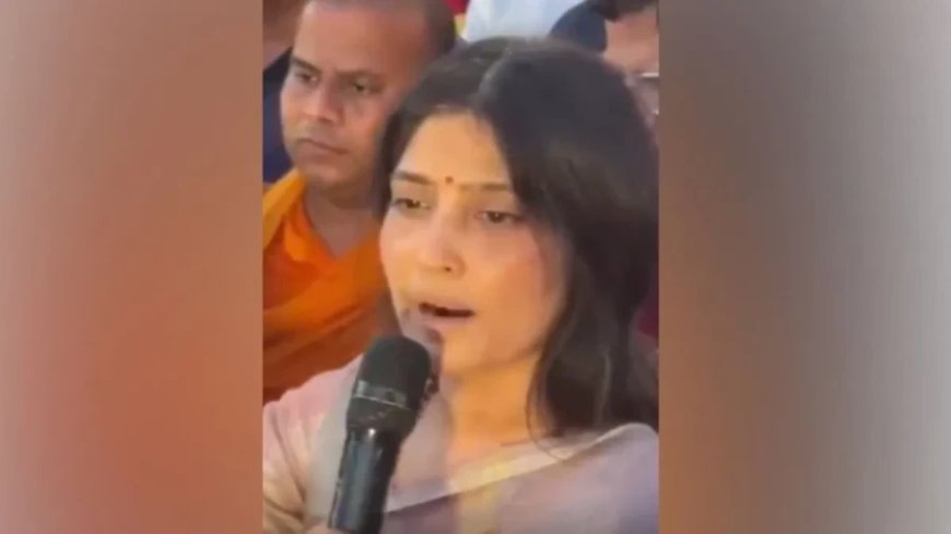 अदिति यादव के खिलाफ विवादित कैंपेन पर डिंपल यादव का पलटवार, बीजेपी पर लगाए गंभीर आरोप
