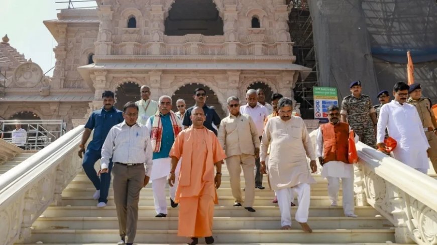 राम मंदिर चढ़ावा चोरी विवाद: सीएम योगी का अयोध्या दौरा, चंपत राय को कार्यक्रम से दूर रहने का निर्देश