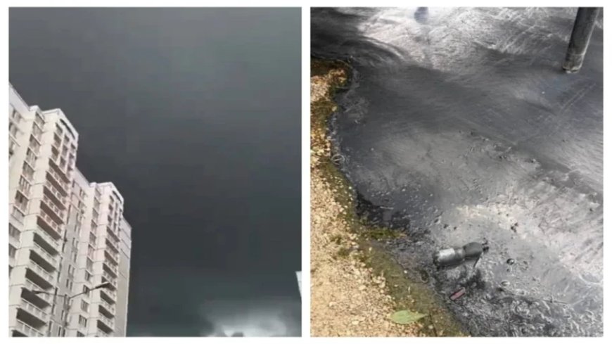 मॉस्को में हुई रहस्यमयी काली बारिश, यूक्रेन के ड्रोन हमले के बाद मचा हड़कंप