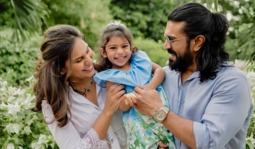 राम चरण और उपासना ने पहली बार दिखाया बेटी क्लिनकारा का चेहरा, जन्मदिन पर शेयर की खास फोटो