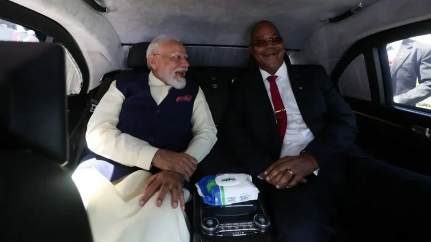 पीएम मोदी का सेशेल्स में भव्य स्वागत: राष्ट्रपति हर्मिनी के साथ दिखी कार डिप्लोमेसी