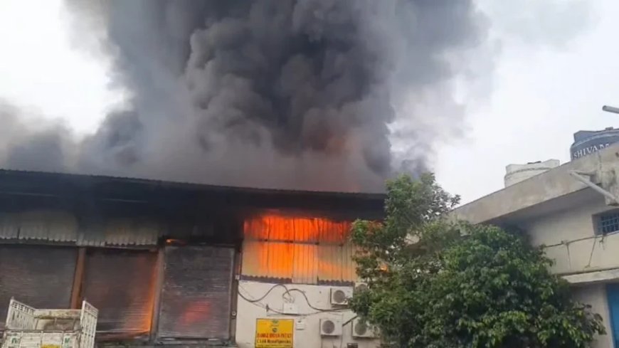 पटना के दीदारगंज में तेल गोदाम में भीषण आग, 24 दमकल गाड़ियां मौके पर तैनात