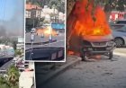 सीरिया में राष्ट्रपति इमैनुएल मैक्रों के होटल के बाहर भीषण धमाका, 4 की मौत