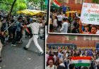 CJP का संसद चलो अभियान: जंतर मंतर पर भारी हंगामा, NEET पेपर लीक पर बवाल