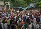 जंतर मंतर पर उपद्रव: प्रदर्शनकारियों के हमले में एसीपी विवेक भगत घायल, पटना में भी भारी बवाल