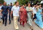 राहुल गांधी का इंडिया ब्लॉक सांसदों के साथ विरोध मार्च, दिल्ली में भारी पुलिस बल तैनात