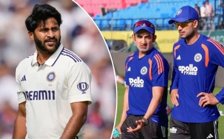 शार्दुल ठाकुर ने शुभमन गिल और गौतम गंभीर पर उठाए सवाल, कहा इंग्लैंड में नहीं हुआ सही इस्तेमाल