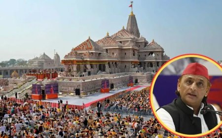 अखिलेश यादव का बीजेपी पर हमला, राम मंदिर चंदा चोरी और सितंबर चुनाव की चुनौती