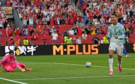 पुर्तगाल ने क्रोएशिया को 2-1 से हराया, स्पेन की ऑस्ट्रिया पर 3-0 की बड़ी जीत