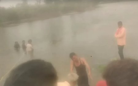 डूंगरपुर में भीषण हादसा: नदी में नहाने गए एक ही परिवार के 4 लोगों की डूबने से मौत, 2 बच्चे बचाए गए