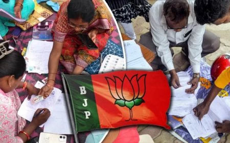गैर भाजपा शासित राज्यों में वोटर लिस्ट रिवीजन पर बीजेपी ने उठाए गंभीर सवाल