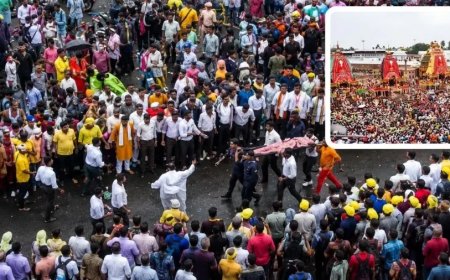 पुरी जगन्नाथ रथ यात्रा 2026: भगदड़ जैसे हालात में एक की मौत, 120 से अधिक श्रद्धालु अस्पताल में भर्ती