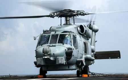 भारतीय नौसेना को मिला एक और MH-60R सीहॉक हेलीकॉप्टर, अमेरिका के साथ रक्षा साझेदारी मजबूत