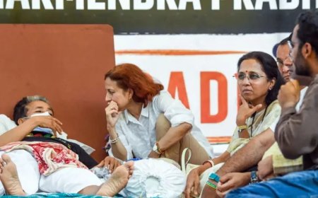 सोनम वांगचुक को अस्पताल ले गई पुलिस, पत्नी का अल्टिमेटम- मेरी सहमति के बिना न हो इलाज
