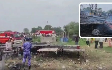 Ahmedabad Firecracker Factory Fire: 8 Dead and 15 Injured in Mehmoodpura
