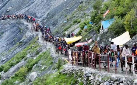 अमरनाथ यात्रा पर बड़ा अपडेट: खराब मौसम के कारण 19 जुलाई को पहलगाम और बालटाल मार्ग बंद