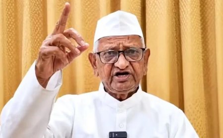 केंद्र को वांगचुक से बातचीत करनी चाहिए, अन्ना हजारे ने सरकार को दी सलाह