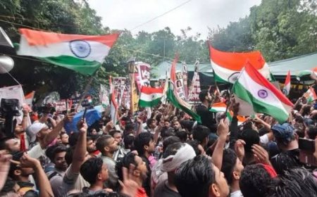 संसद मार्च के दौरान प्रदर्शनकारियों और RAF में झड़प, दिल्ली पुलिस ने अफवाहों को नकारा