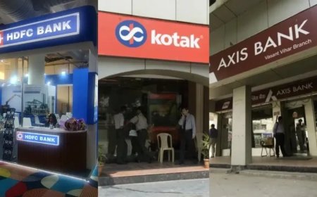 बैंकिंग दिग्गजों पर टूटा बिकवाली का कहर: HDFC, एक्सिस और कोटक के डूबे 1 लाख करोड़