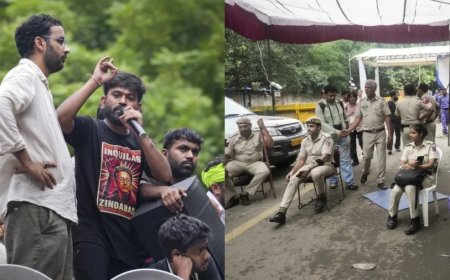 जंतर-मंतर पर CJP का प्रदर्शन फिर शुरू: दिल्ली पुलिस ने संसद भवन की ओर जाने वाले रास्तों पर बढ़ाई सुरक्षा