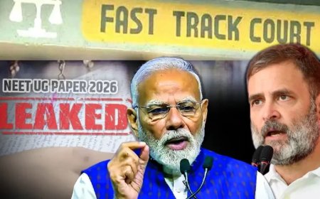 पेपर लीक पर पीएम मोदी के फास्ट ट्रैक कोर्ट के ऐलान पर राहुल गांधी का पलटवार