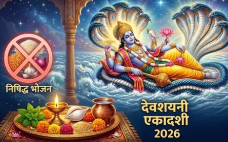 देवशयनी एकादशी 2026: जानें 25 या 26 जुलाई में से सही तिथि और वर्जित कार्यों की पूरी सूची