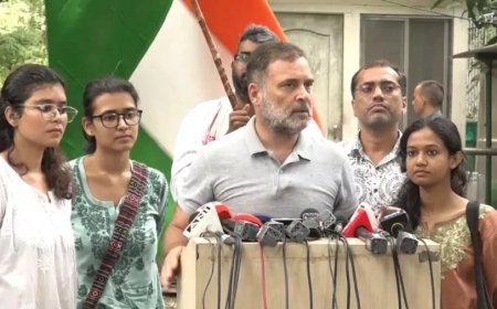 धर्मेंद्र प्रधान का इस्तीफा हो, विभाग बदलना मंजूर नहीं: राहुल गांधी की बड़ी मांग