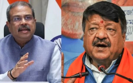 धर्मेंद्र प्रधान के इस्तीफे पर कैलाश विजयवर्गीय का खुलासा, विदेशी साजिश नाकाम