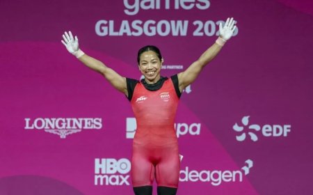 CWG 2026 में मीराबाई चानू ने जीता गोल्ड, कॉमनवेल्थ गेम्स में लगाई हैट्रिक