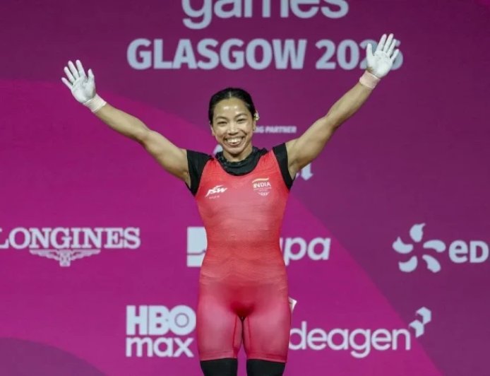 CWG 2026 में मीराबाई चानू ने जीता गोल्ड, कॉमनवेल्थ गेम्स में लगाई हैट्रिक