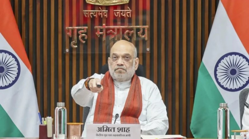 अमित शाह के आवास पर भाजपा की बड़ी बैठक, संगठन विस्तार पर मंथन