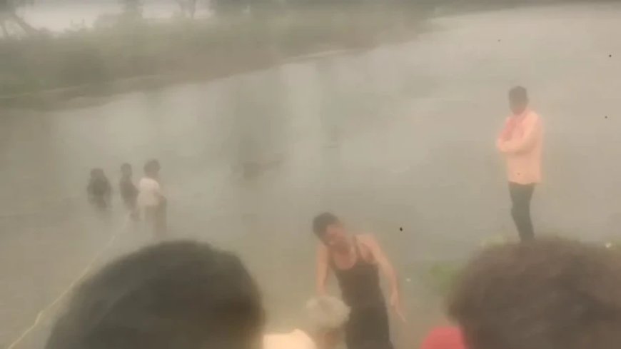 डूंगरपुर में भीषण हादसा: नदी में नहाने गए एक ही परिवार के 4 लोगों की डूबने से मौत, 2 बच्चे बचाए गए