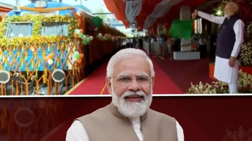पीएम मोदी ने जींद में देश की पहली हाइड्रोजन ट्रेन को दिखाई हरी झंडी