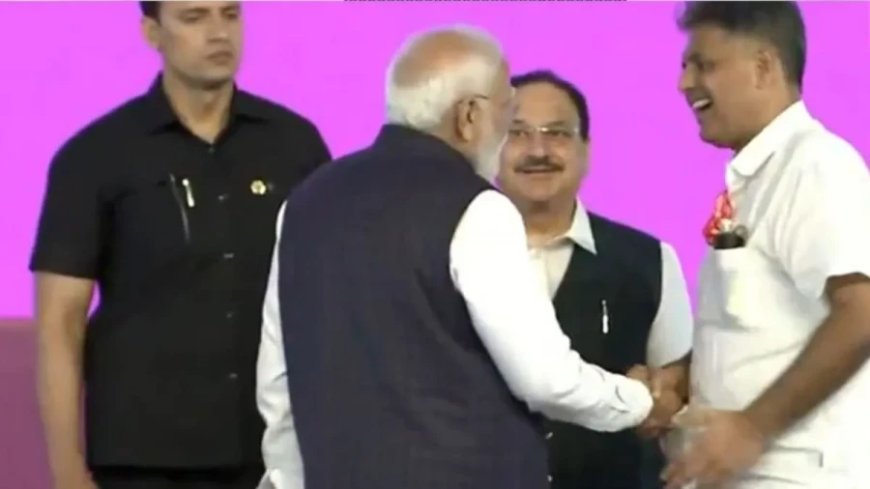 पीएम मोदी और कांग्रेस सांसद मनीष तिवारी की चंडीगढ़ में मुलाकात, 4700 करोड़ की परियोजनाओं की सौगात