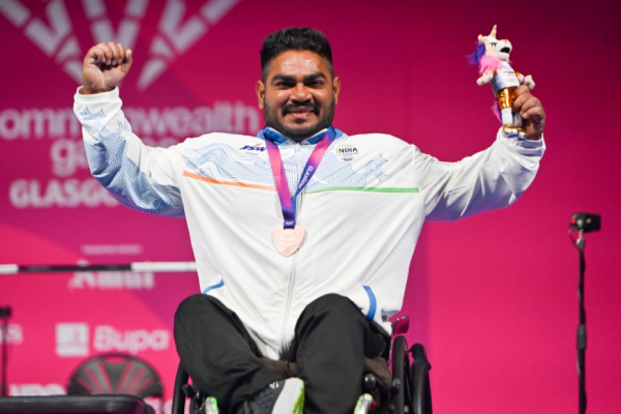 CWG 2026: झंडू कुमार ने पैरा पावरलिफ्टिंग में जीता ब्रॉन्ज, भारत का खुला खाता
