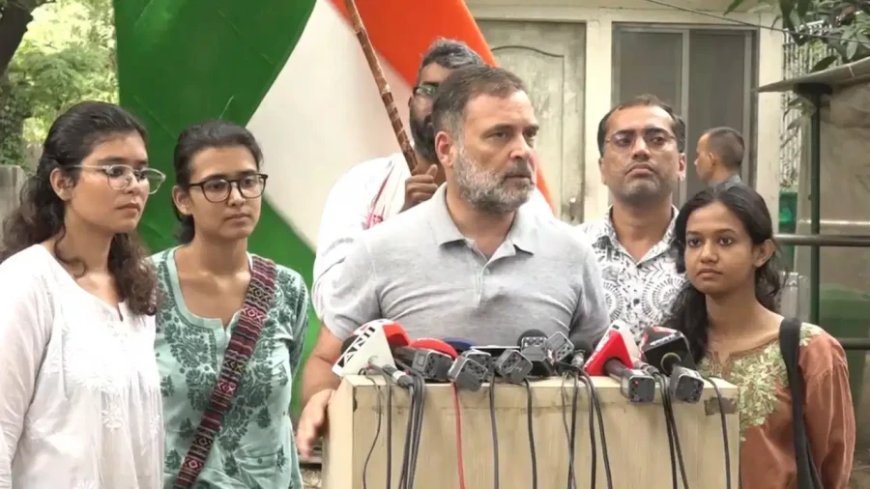 धर्मेंद्र प्रधान का इस्तीफा हो, विभाग बदलना मंजूर नहीं: राहुल गांधी की बड़ी मांग