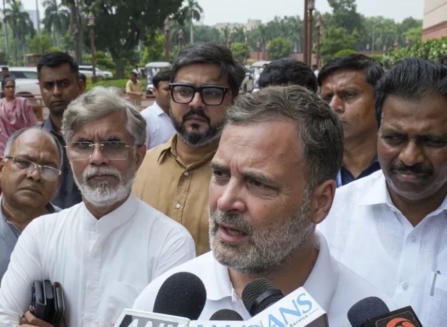 राहुल गांधी की शाम 6 बजे प्रेस कॉन्फ्रेंस, सदन में बोलने से रोकने का लगाया आरोप