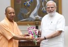 सीएम योगी आदित्यनाथ ने पीएम नरेंद्र मोदी से की मुलाकात, यूपी के विकास पर हुई चर्चा