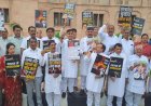 राजस्थान विधानसभा सत्र: कांग्रेस का मटके और पोस्टरों के साथ जोरदार प्रदर्शन