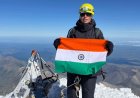 सीकर की बेटी पूनम कंवर ने यूरोप की सबसे ऊंची चोटी माउंट एल्ब्रुस पर फहराया तिरंगा