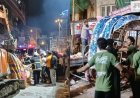 मुंबई में भुलेश्वरचा राजा आगमन के दौरान हादसा, मूर्ति गिरने से 2 की मौत और 5 घायल