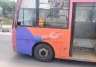जयपुर में चलती लो फ्लोर बस में लगी भीषण आग यात्रियों ने कूदकर बचाई जान