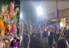 मुंबई गणपति आगमन यात्रा में बवाल प्रतिमा पर अंडे फेंकने के आरोप के बाद तनाव